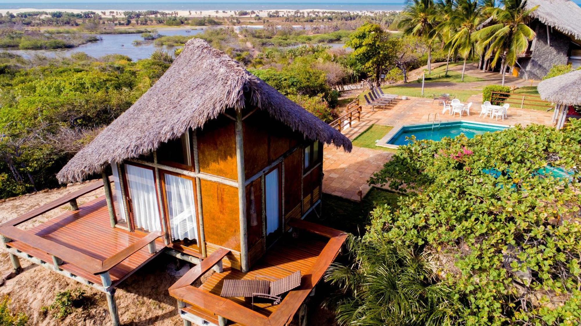 Ilha Dos Poldros Hotell Araioses Eksteriør bilde